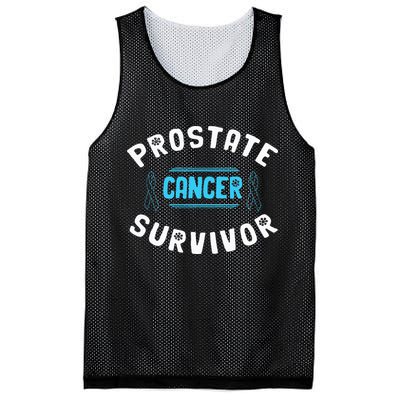 Prostate Cancer Survivor Mesh Reversible Basketball Jersey Tank