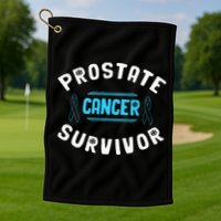Prostate Cancer Survivor Golf Towel