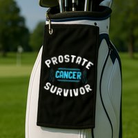 Prostate Cancer Survivor Golf Towel
