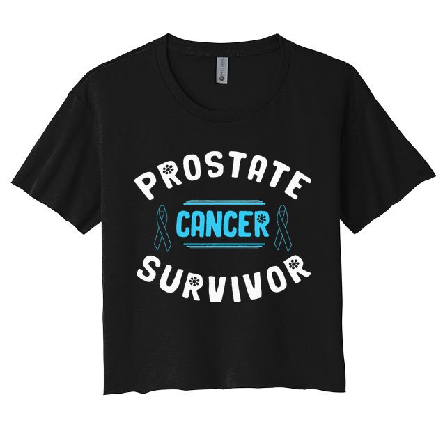 Prostate Cancer Survivor Crop Top