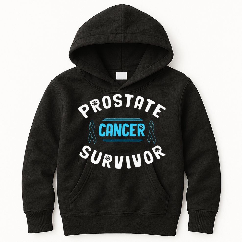 Prostate Cancer Survivor Kids Hoodie