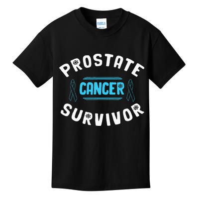 Prostate Cancer Survivor Kids T-Shirt