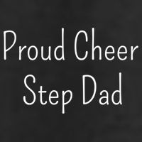 Proud Cheer Step Dad Gift Adult Drive Performance Visor