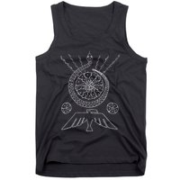 Peyote Cactus Symbol Lophophora Williamsii Desert Tank Top