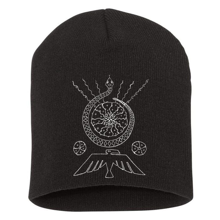 Peyote Cactus Symbol Lophophora Williamsii Desert Short Acrylic Beanie