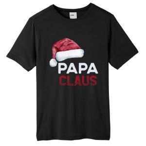 Papa Claus Santa Family Christmas Matching Pajama Cute Gift Tall Fusion ChromaSoft Performance T-Shirt