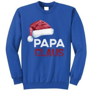 Papa Claus Santa Family Christmas Matching Pajama Cute Gift Sweatshirt