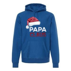 Papa Claus Santa Family Christmas Matching Pajama Cute Gift Premium Hoodie