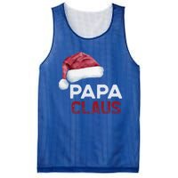 Papa Claus Santa Family Christmas Matching Pajama Cute Gift Mesh Reversible Basketball Jersey Tank