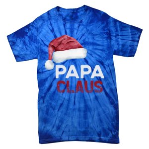 Papa Claus Santa Family Christmas Matching Pajama Cute Gift Tie-Dye T-Shirt