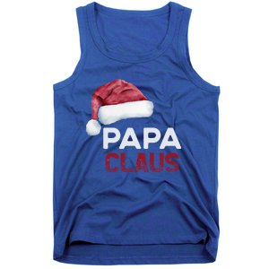 Papa Claus Santa Family Christmas Matching Pajama Cute Gift Tank Top