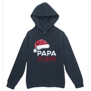 Papa Claus Santa Family Christmas Matching Pajama Cute Gift Urban Pullover Hoodie