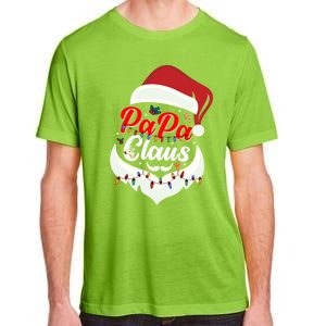 Papa Claus Santa Funny Christmas Family Gift Adult ChromaSoft Performance T-Shirt