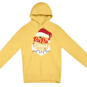 Papa Claus Santa Funny Christmas Family Gift Premium Pullover Hoodie