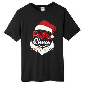 Papa Claus Santa Funny Christmas Family Gift Tall Fusion ChromaSoft Performance T-Shirt