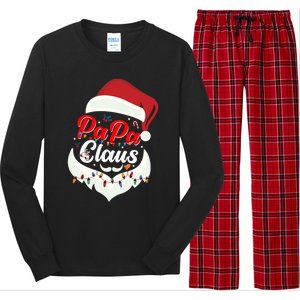 Papa Claus Santa Funny Christmas Family Gift Long Sleeve Pajama Set