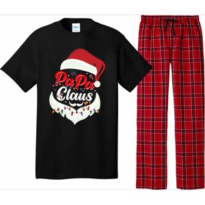 Papa Claus Santa Funny Christmas Family Gift Pajama Set