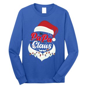 Papa Claus Santa Funny Christmas Family Gift Long Sleeve Shirt