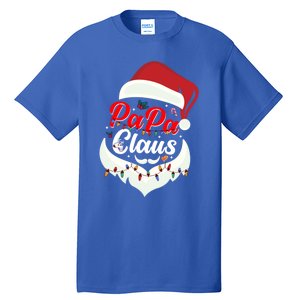 Papa Claus Santa Funny Christmas Family Gift Tall T-Shirt