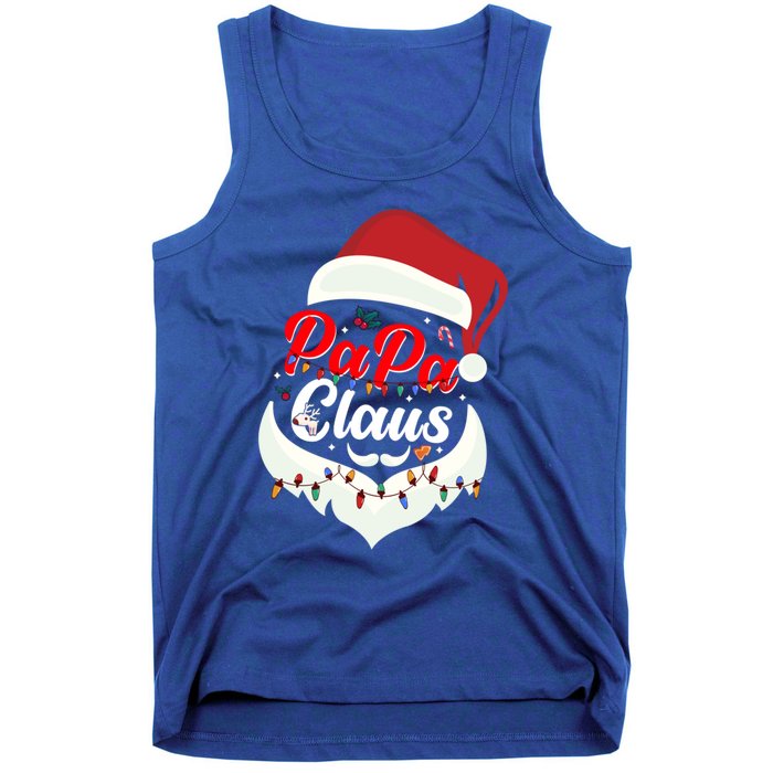 Papa Claus Santa Funny Christmas Family Gift Tank Top