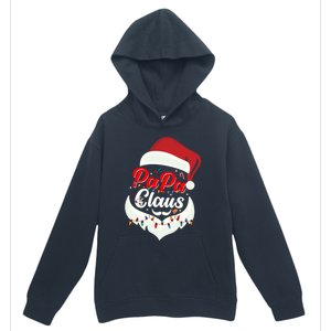 Papa Claus Santa Funny Christmas Family Gift Urban Pullover Hoodie