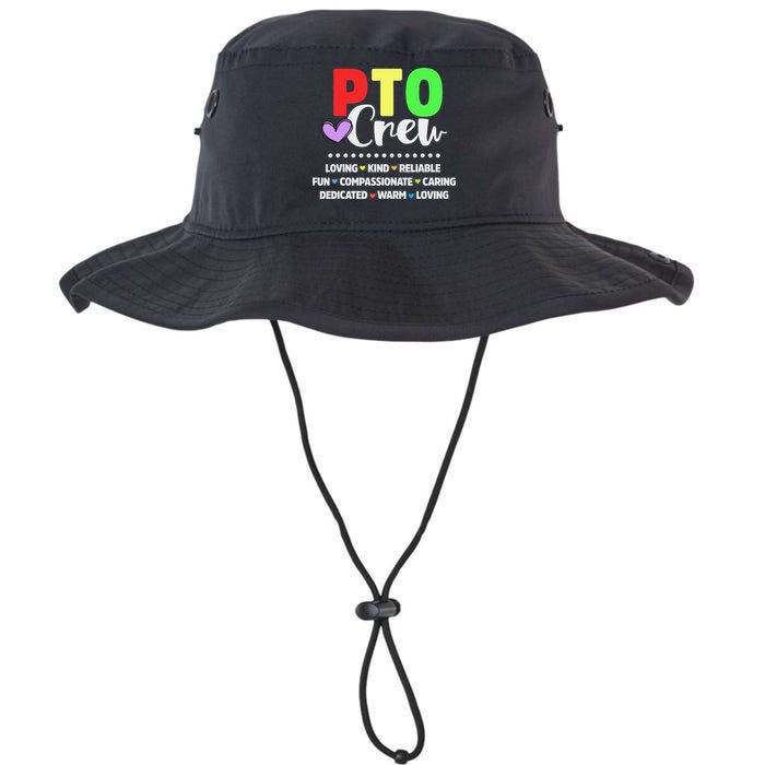 PTO Crew School Volunteer Parent Teacher Legacy Cool Fit Booney Bucket Hat