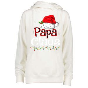 Papa Claus Santa Funny Christmas Pajama Matching Family Great Gift Womens Funnel Neck Pullover Hood