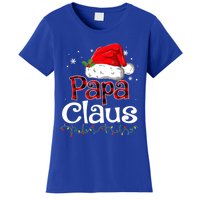 Papa Claus Santa Funny Christmas Pajama Matching Family Great Gift Women's T-Shirt