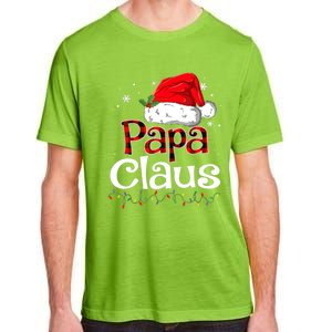 Papa Claus Santa Funny Christmas Pajama Matching Family Great Gift Adult ChromaSoft Performance T-Shirt