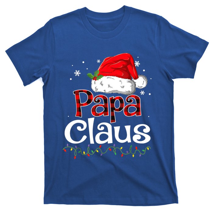 Papa Claus Santa Funny Christmas Pajama Matching Family Great Gift T-Shirt