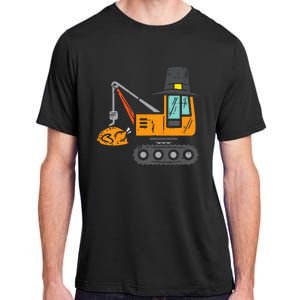 Pilgrim Crane Turkey Thanksgiving Truck Adult ChromaSoft Performance T-Shirt