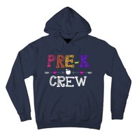 Prek Crew Teacher Funny First Day Of School Gift Hoodie