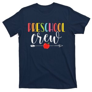 Preschool Crew Teacher Funny First Day Of School T-Shirt