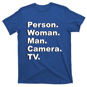 Person Camera Tv Trump Biden 2020 Gift T-Shirt