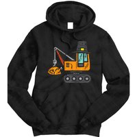 Pilgrim Crane Turkey Thanksgiving Truck Tie Dye Hoodie