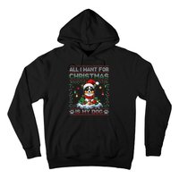 Papillon Christmas Tree Lights Decorations Dog Lover Xmas Long Sleeve Hoodie