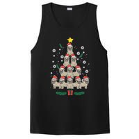 Pug Christmas Tree Dog Xmas Pjs Pajamas S Sweatshirt PosiCharge Competitor Tank