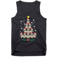 Pug Christmas Tree Dog Xmas Pjs Pajamas S Sweatshirt Tank Top