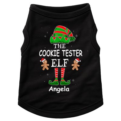 Personalized Cookie Tester Elf Family Matching Charismas Custom Name Doggie Tank