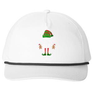 Personalized Cookie Tester Elf Family Matching Charismas Custom Name Snapback Five-Panel Rope Hat