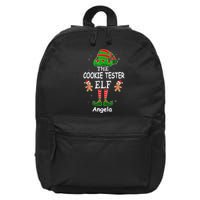 Personalized Cookie Tester Elf Family Matching Charismas Custom Name 16 in Basic Backpack