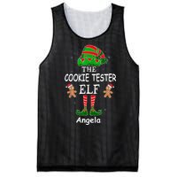 Personalized Cookie Tester Elf Family Matching Charismas Custom Name Mesh Reversible Basketball Jersey Tank