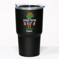 Personalized Cookie Tester Elf Family Matching Charismas Custom Name Tumbler