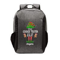 Personalized Cookie Tester Elf Family Matching Charismas Custom Name Vector Backpack