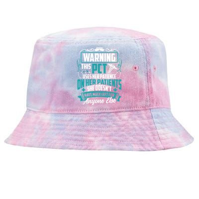 Patient Care Technician Pct Nurse Gift Tie-Dyed Bucket Hat