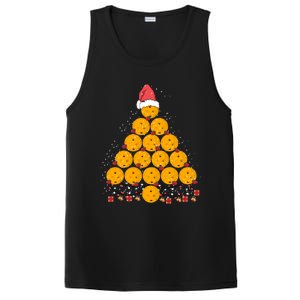 Pickleball Christmas Tree Outfit Xmas Cute Gift PosiCharge Competitor Tank