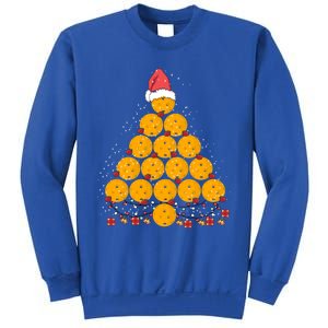 Pickleball Christmas Tree Outfit Xmas Cute Gift Sweatshirt