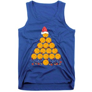 Pickleball Christmas Tree Outfit Xmas Cute Gift Tank Top