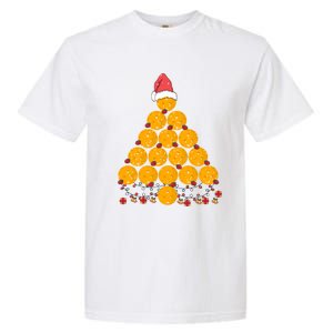 Pickleball Christmas Tree Outfit Xmas Cute Gift Garment-Dyed Heavyweight T-Shirt