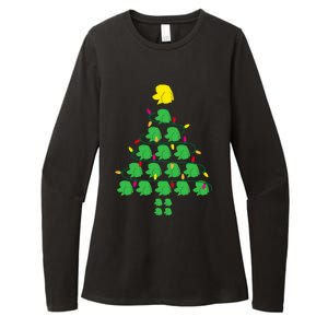 Poodle Christmas Tree Poodle Mom Great Gift Womens CVC Long Sleeve Shirt